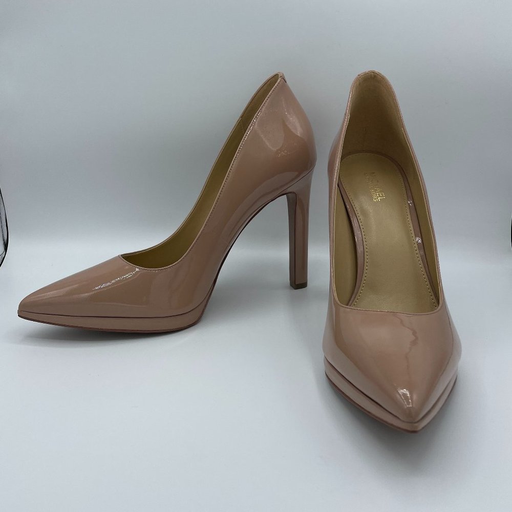 Michael Kors Nude Brielle Pump Patent